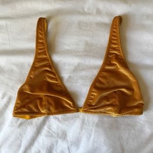🌱Free People Golden Yellow Bralette